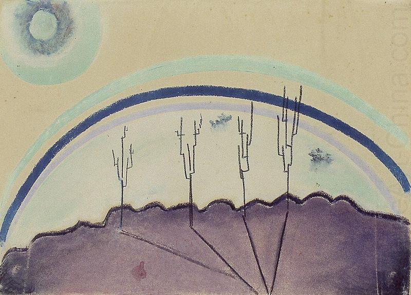 Landscape, Theo van Doesburg